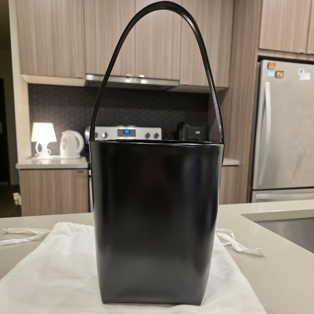 The row ROW Park Small Leather Tote Bag